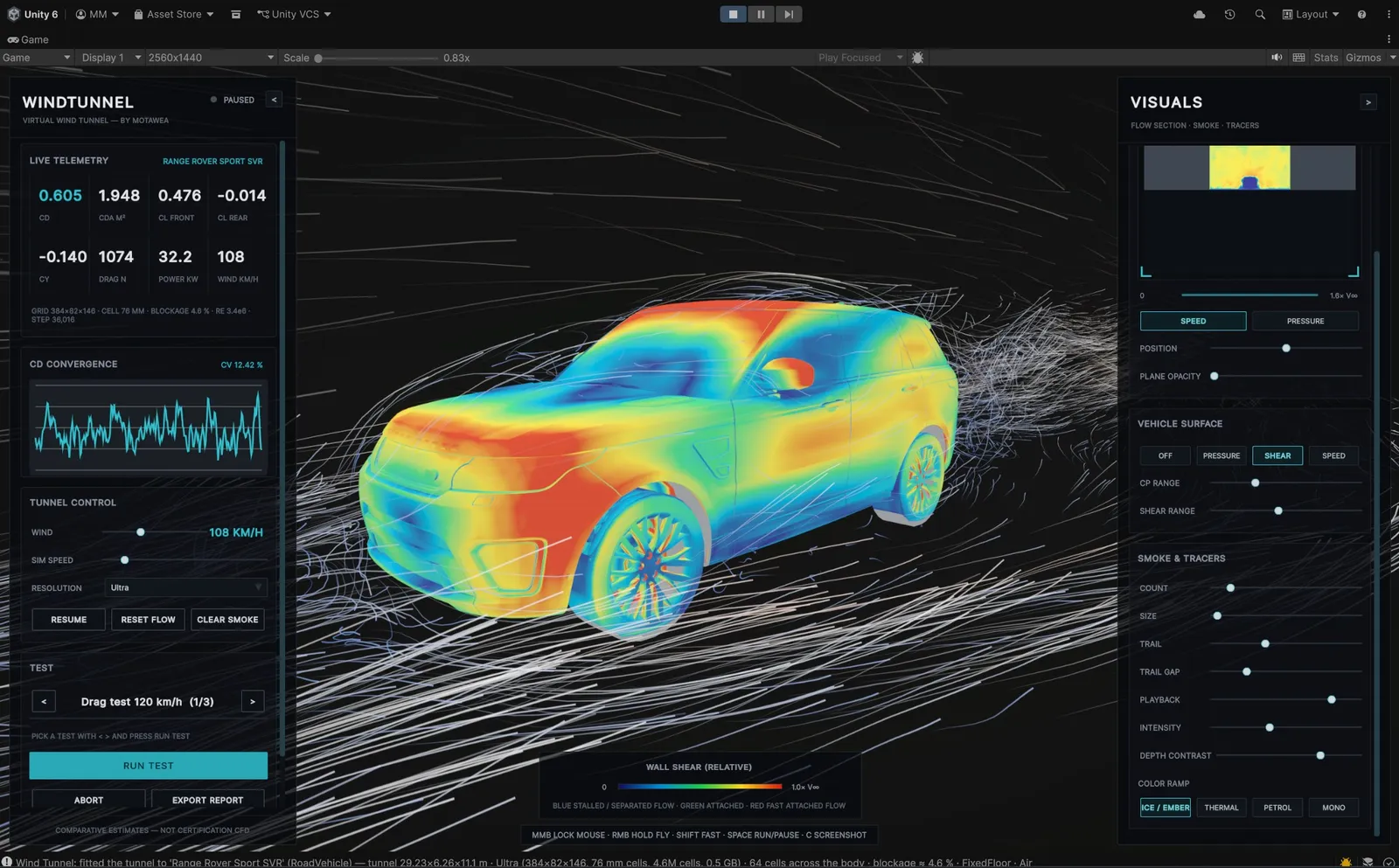 Wind Tunnel Simulation screenshot 3